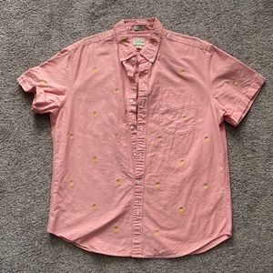 J. Crew Pineapple Button-Down